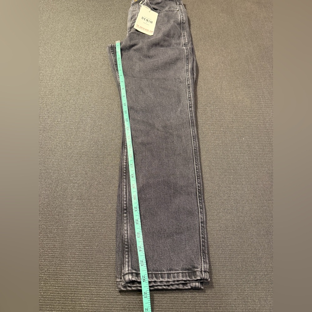 New Sezane Denim Brut Sexy Jeans In Gris Moyen Women's Size 4 US - Picture 8 of 10